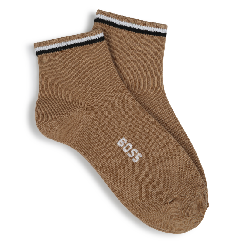 Pack de 2 pares de calcetines BOSS 
                        NI&Ntilde;O