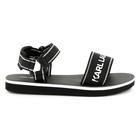 Sandalias ligeras con velcro KARL LAGERFELD KIDS 
                    NI&Ntilde;A