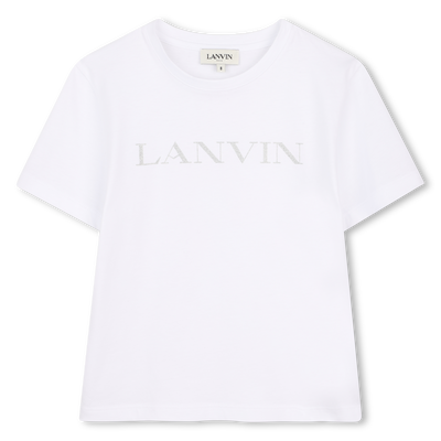 CAMISETA DE MANGA CORTA LANVIN NI&Ntilde;A