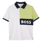 Polo y pantal&oacute;n de algod&oacute;n BOSS 
                    NI&Ntilde;O