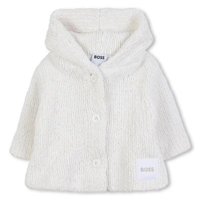 C&aacute;rdigan con capucha BOSS NI&Ntilde;A