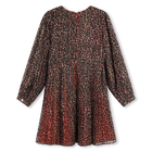 Vestido estampado de gasa MICHAEL KORS 
                    NI&Ntilde;A