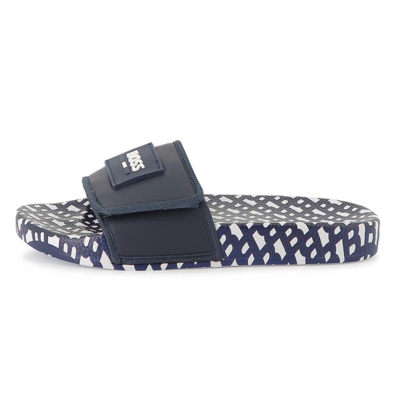 Chanclas con velcro BOSS 
                        NI&Ntilde;O
