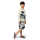 Su&eacute;ter de mulet&oacute;n de algod&oacute;n KENZO KIDS 
                    NI&Ntilde;O