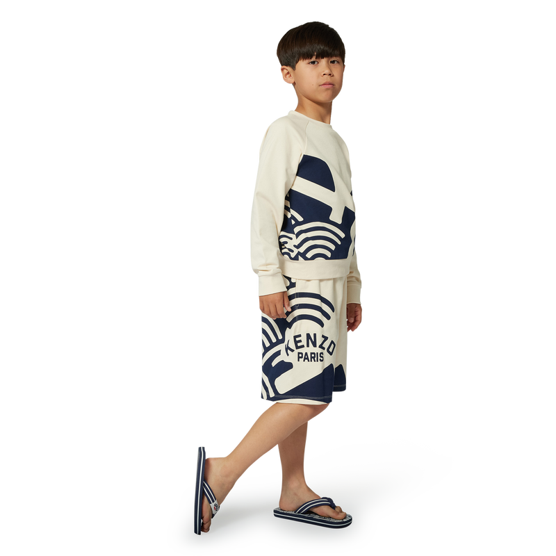 Su&eacute;ter de mulet&oacute;n de algod&oacute;n KENZO KIDS 
                        NI&Ntilde;O