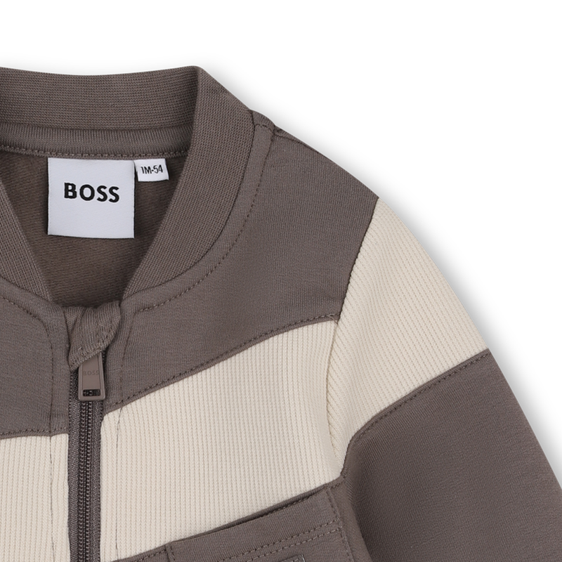 Conjunto de pantal&oacute;n, c&aacute;rdigan y camiseta BOSS 
                        NI&Ntilde;O