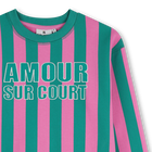 Sudadera fleece KIDS AROUND 
                    NI&Ntilde;A