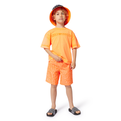 Camiseta de algod&oacute;n bordada MARC JACOBS UNISEXO