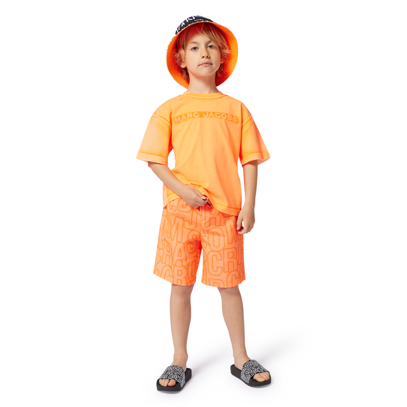 Camiseta de algod&oacute;n bordada MARC JACOBS 
                        UNISEXO