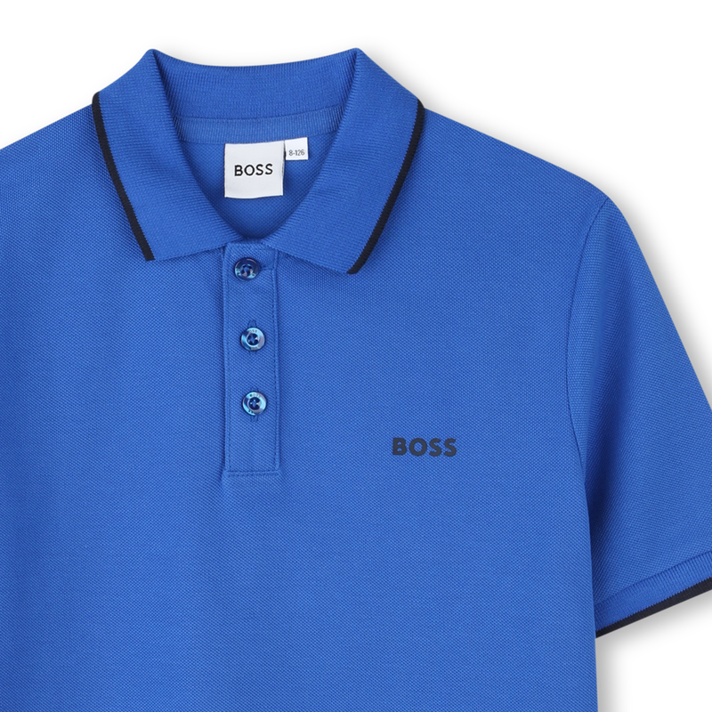Polo de manga corta BOSS 
                        NI&Ntilde;O