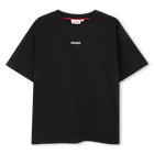 Camiseta de manga corta, NEGRO, hi-res