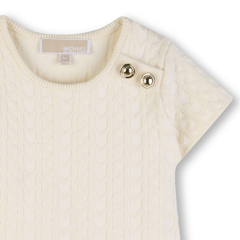 VESTIDO DE PUNTO MICHAEL KORS 
                        NI&Ntilde;A