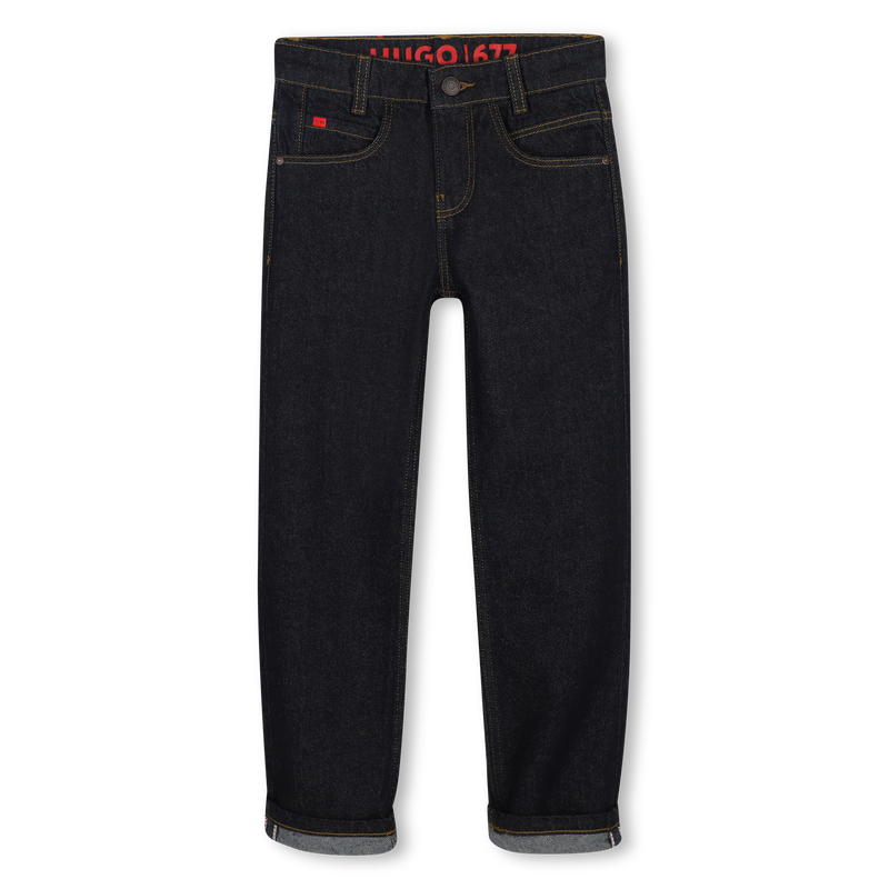 Pantal&oacute;n de denim HUGO 
                        NI&Ntilde;O