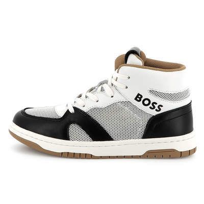 Zapatillas altas con cordones BOSS NI&Ntilde;O