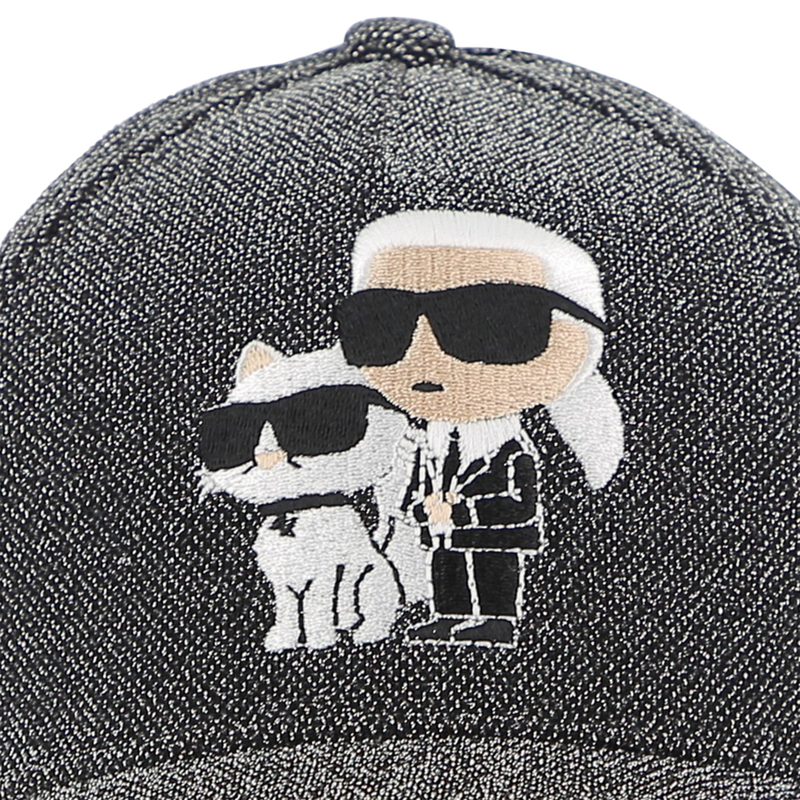Gorra con cierre ajustable KARL LAGERFELD KIDS 
                        NI&Ntilde;A