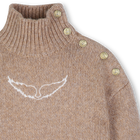 Jersey de punto con cuello alto ZADIG VOLTAIRE 
                    NI&Ntilde;A