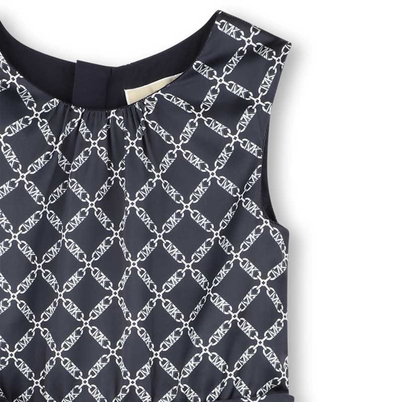 Vestido sin mangas de raso MICHAEL KORS 
                        NI&Ntilde;A
