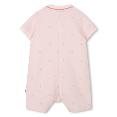 Mono corto estampado BOSS NI&Ntilde;A