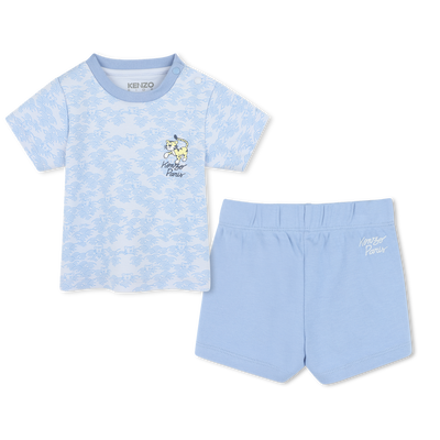 Conjunto pantal&oacute;n y camiseta KENZO KIDS NI&Ntilde;O