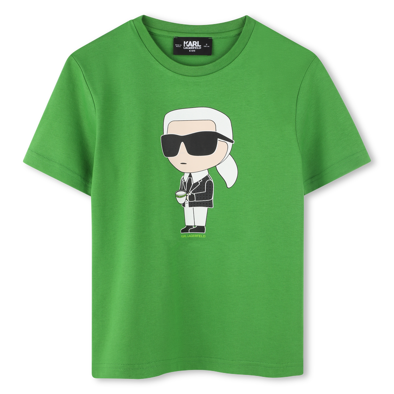 Camiseta de manga corta KARL LARGERFELD KIDS 
                        NI&Ntilde;O