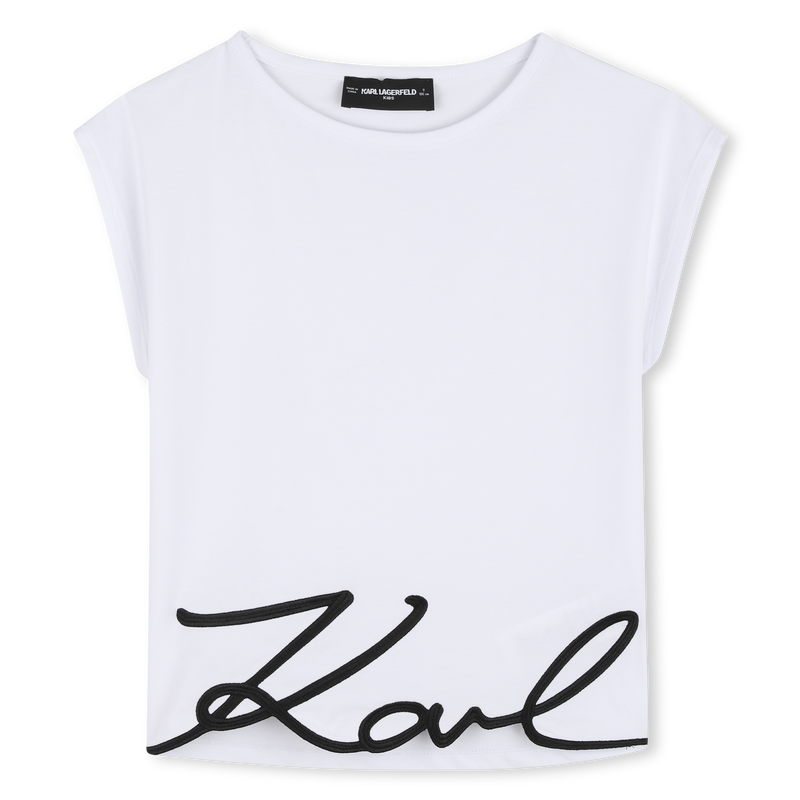 CAMISETA DE MANGA CORTA KARL LAGERFELD KIDS 
                        NI&Ntilde;A