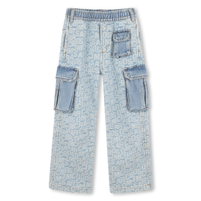 Pantal&oacute;n vaquero cargo MARC JACOBS NI&Ntilde;O