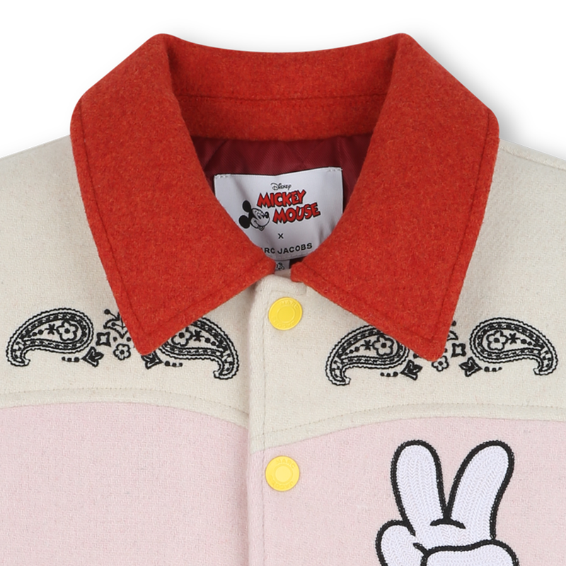 Chaqueta de pa&ntilde;o de lana MARC JACOBS 
                        NI&Ntilde;A