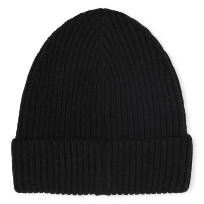 Gorro de punto con insignia BOSS NIÑO