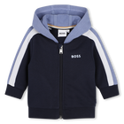 Sudadera jogging con cierre de cremallera BOSS 
                    NI&Ntilde;O