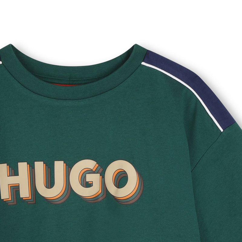 Camiseta de manga corta HUGO 
                        NI&Ntilde;O