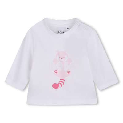 Camiseta de manga larga BOSS NI&Ntilde;A