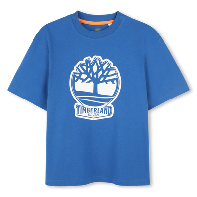 Camiseta bicolor con el logo TIMBERLAND NI&Ntilde;O