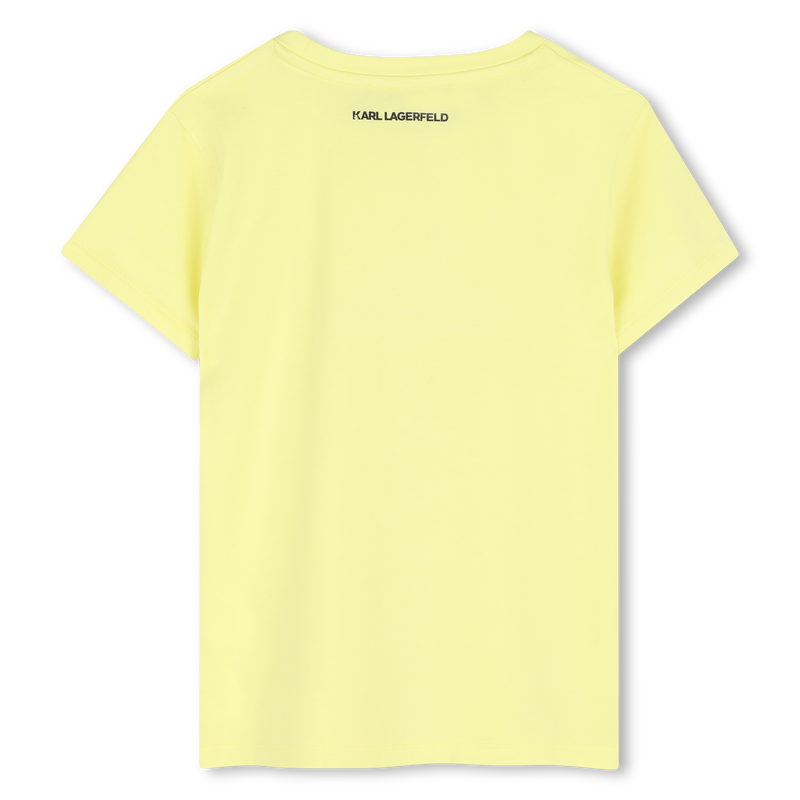 Camiseta de mangas cortas KARL LAGERFELD KIDS 
                        NI&Ntilde;A