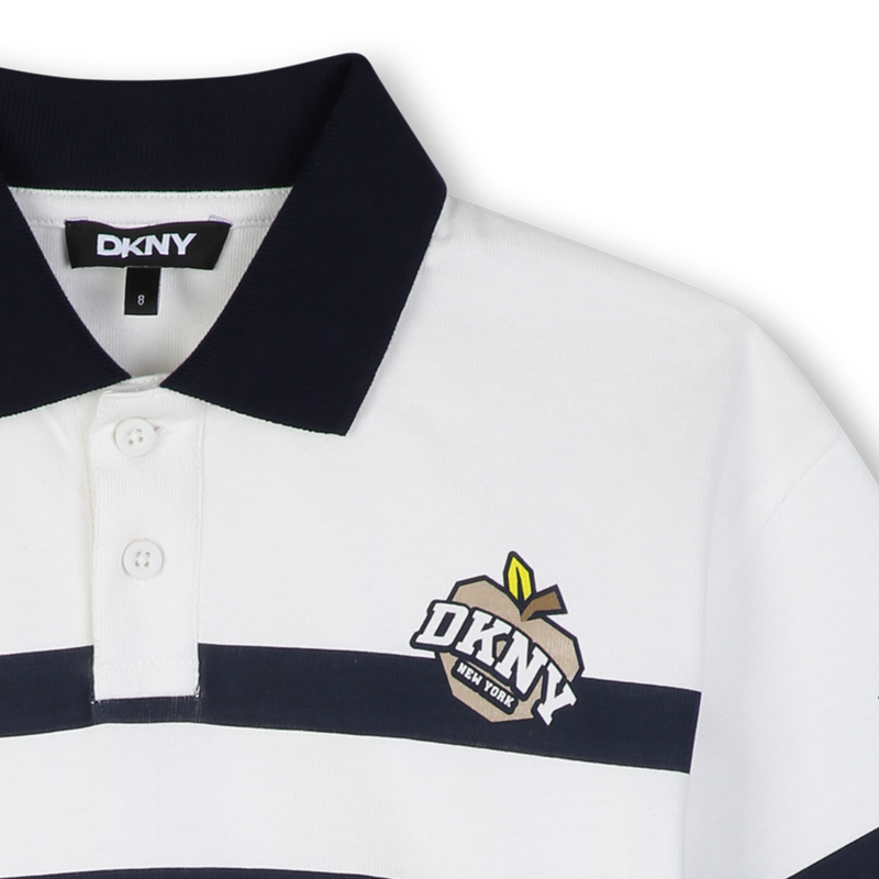 Polo de manga corta DKNY 
                        NI&Ntilde;O