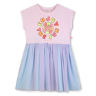 Vestido manga corta, ROSA   PASTEL, hi-res