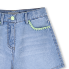 Shorts de mezclilla BILLIEBLUSH 
                    NI&Ntilde;A