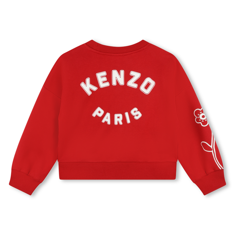 Sudadera de mulet&oacute;n de algod&oacute;n KENZO KIDS 
                        NI&Ntilde;A
