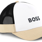 Gorra ajustable de algod&oacute;n BOSS 
                    NI&Ntilde;O
