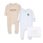 Conjunto de 2 pijamas, AZUL CIELO, hi-res