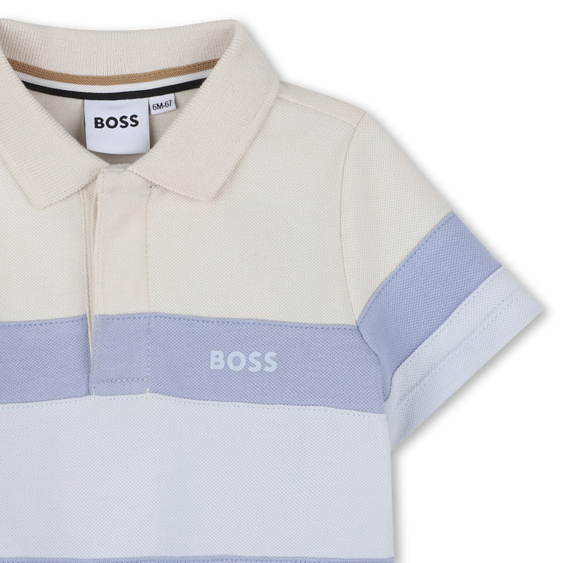 POLO DE MANGA CORTA BOSS 
                        NI&Ntilde;O
