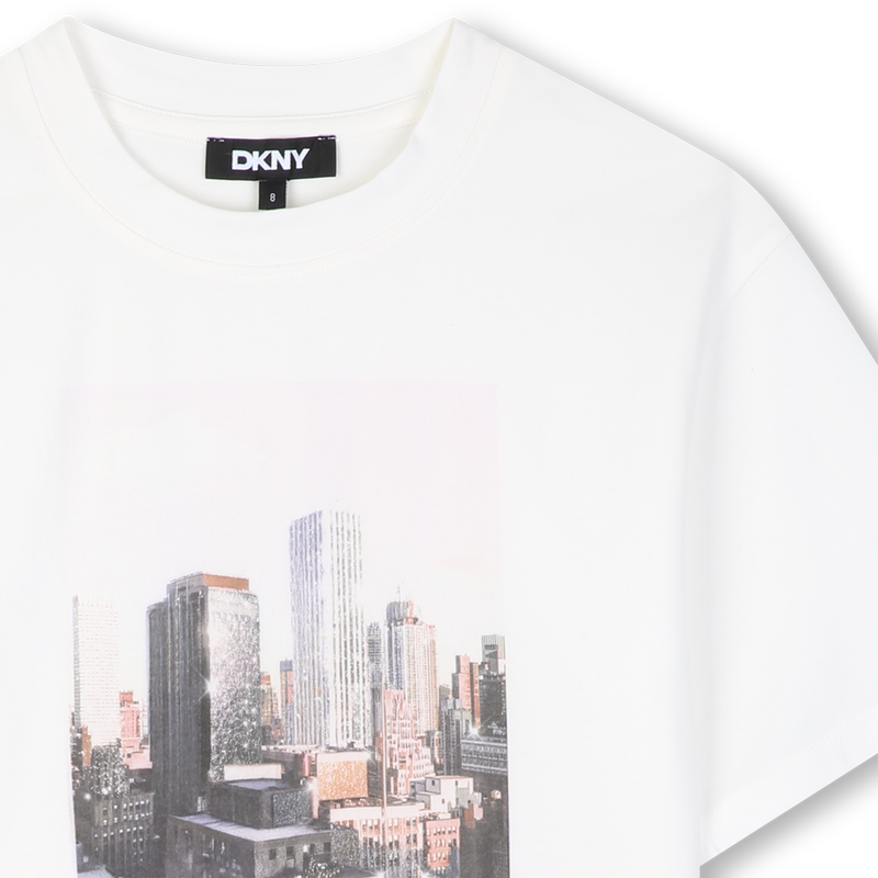 Camiseta de mangas cortas DKNY 
                        NI&Ntilde;A