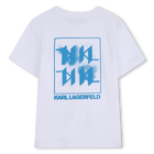 Camiseta de manga corta KARL LAGERFELD KIDS 
                    NI&Ntilde;O
