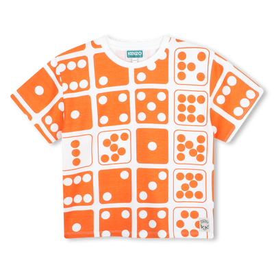 Camiseta de mangas cortas KENZO KIDS UNISEXO
