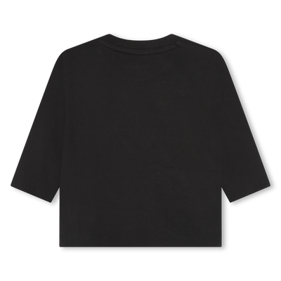 Camiseta de algod&oacute;n estampada BOSS NI&Ntilde;O