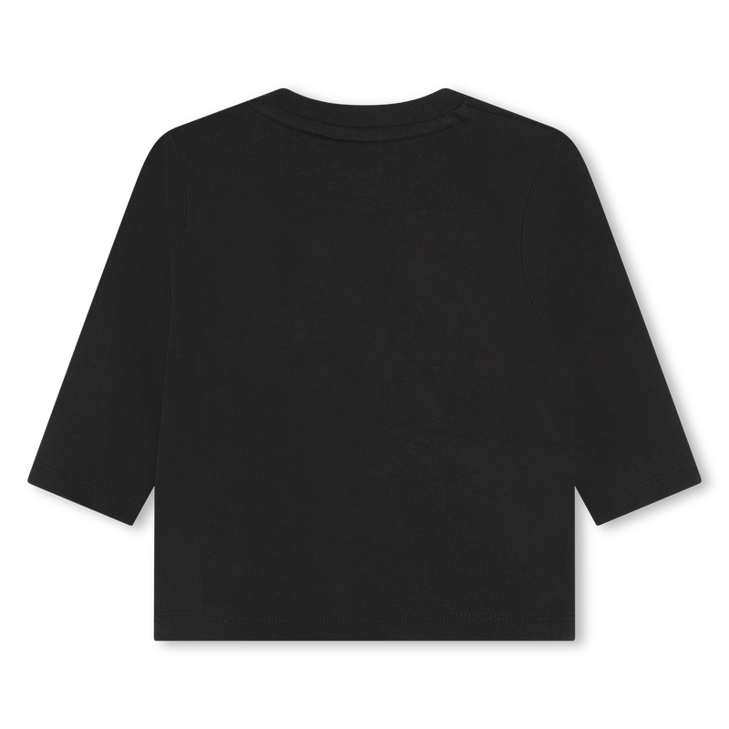 Camiseta de algod&oacute;n estampada BOSS 
                        NI&Ntilde;O