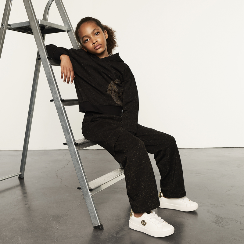 Sudadera de mulet&oacute;n y capucha MICHAEL KORS 
                        NI&Ntilde;A