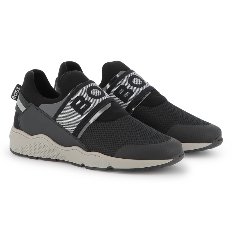 Zapatillas el&aacute;sticas BOSS 
                        NI&Ntilde;O