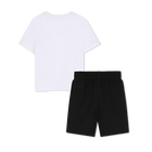 Conjunto de camiseta y pantalones cortos. BOSS 
                    NI&Ntilde;O