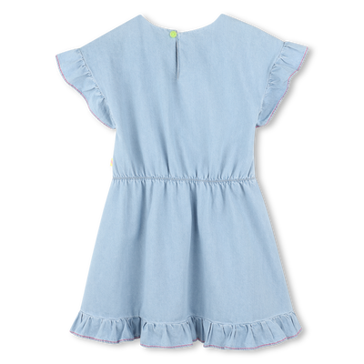 Vestido vaquero con bordados BILLIEBLUSH NI&Ntilde;A