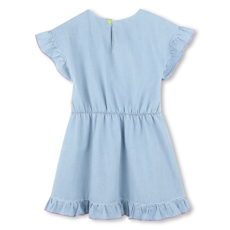 Vestido vaquero con bordados BILLIEBLUSH 
                        NI&Ntilde;A